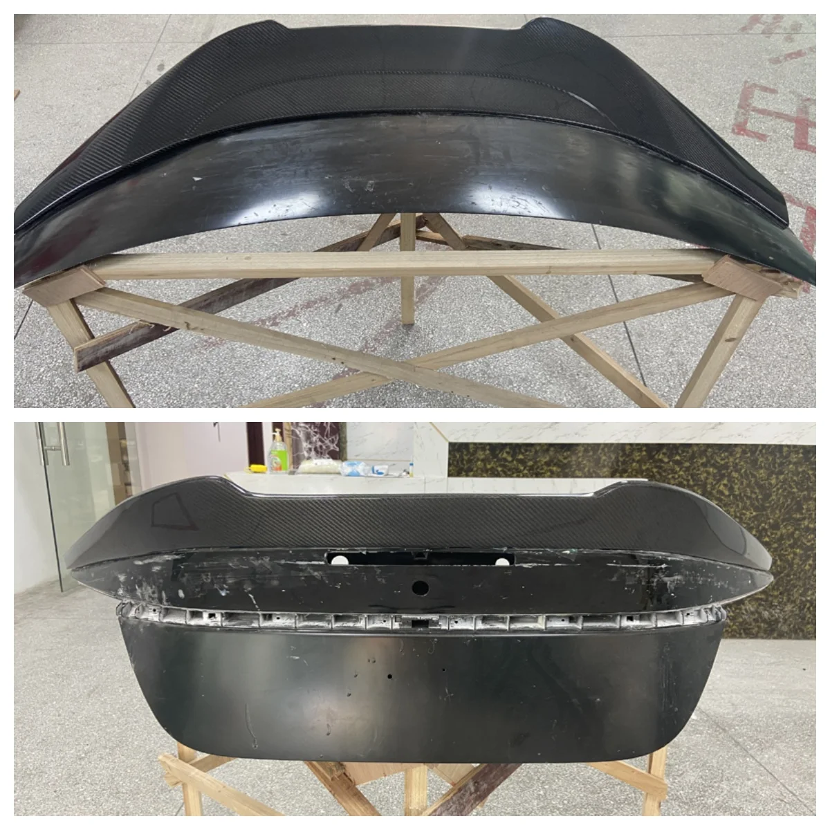 Alerón trasero fibra carbono Subaru BRZ GR86 2022 - imagen 3