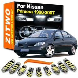 Bombillas LED para interior y matrícula ZITWO, Nissan Primera P10-P12