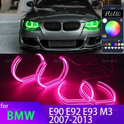 Kit Angel Eyes LED RGB APP para BMW M3 E90/E92/E93 2007-2013
