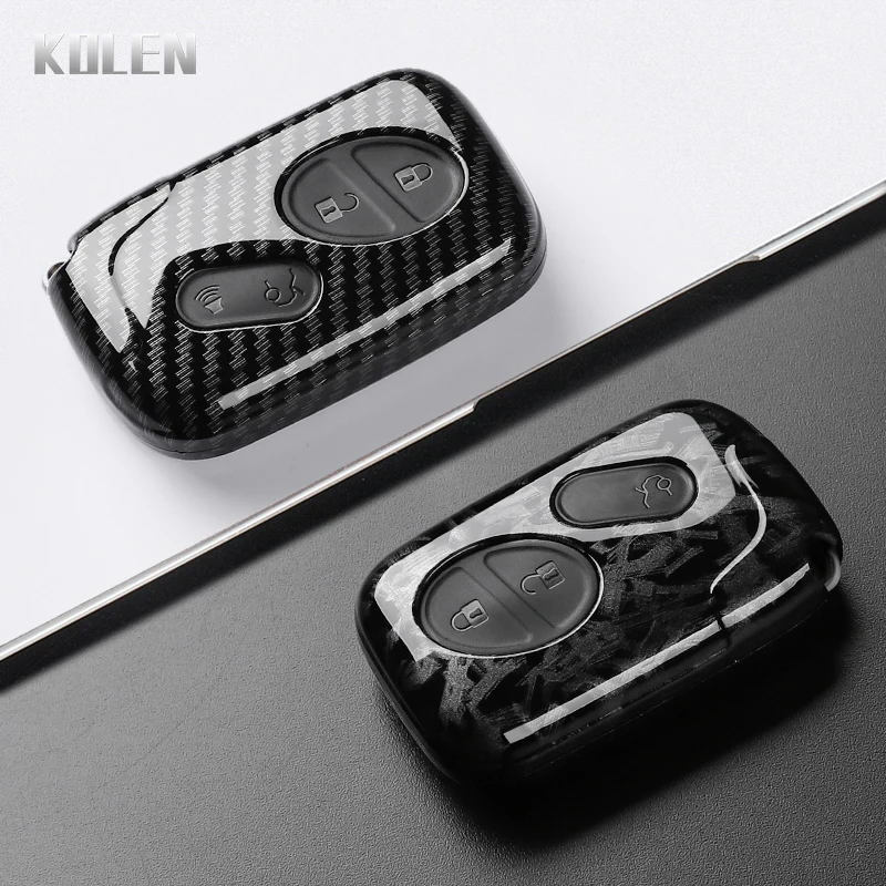 Funda llave Lexus en fibra de carbono ABS para IS, ES, RX, GS y LX
