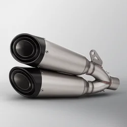 Escape moto universal C26 51mm acero inoxidable