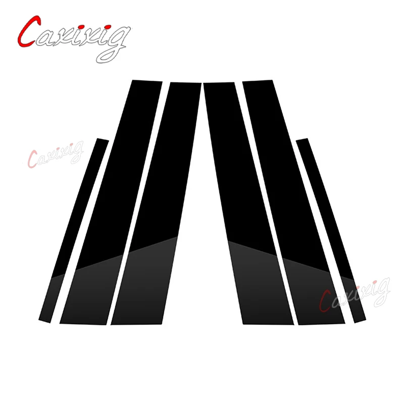 Molduras pilares B y C negro brillo BMW Serie 3 E90 2005-2012 - imagen 3