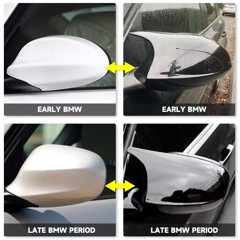 Carcasas de espejo retrovisor efecto carbono para BMW Serie 1 y 3 - imagen 5
