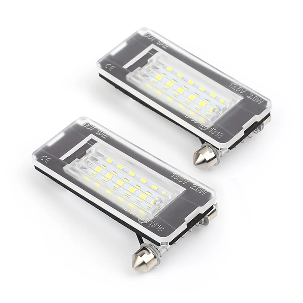 Bombillas LED matrícula Mini Cooper R56-R59 6000K