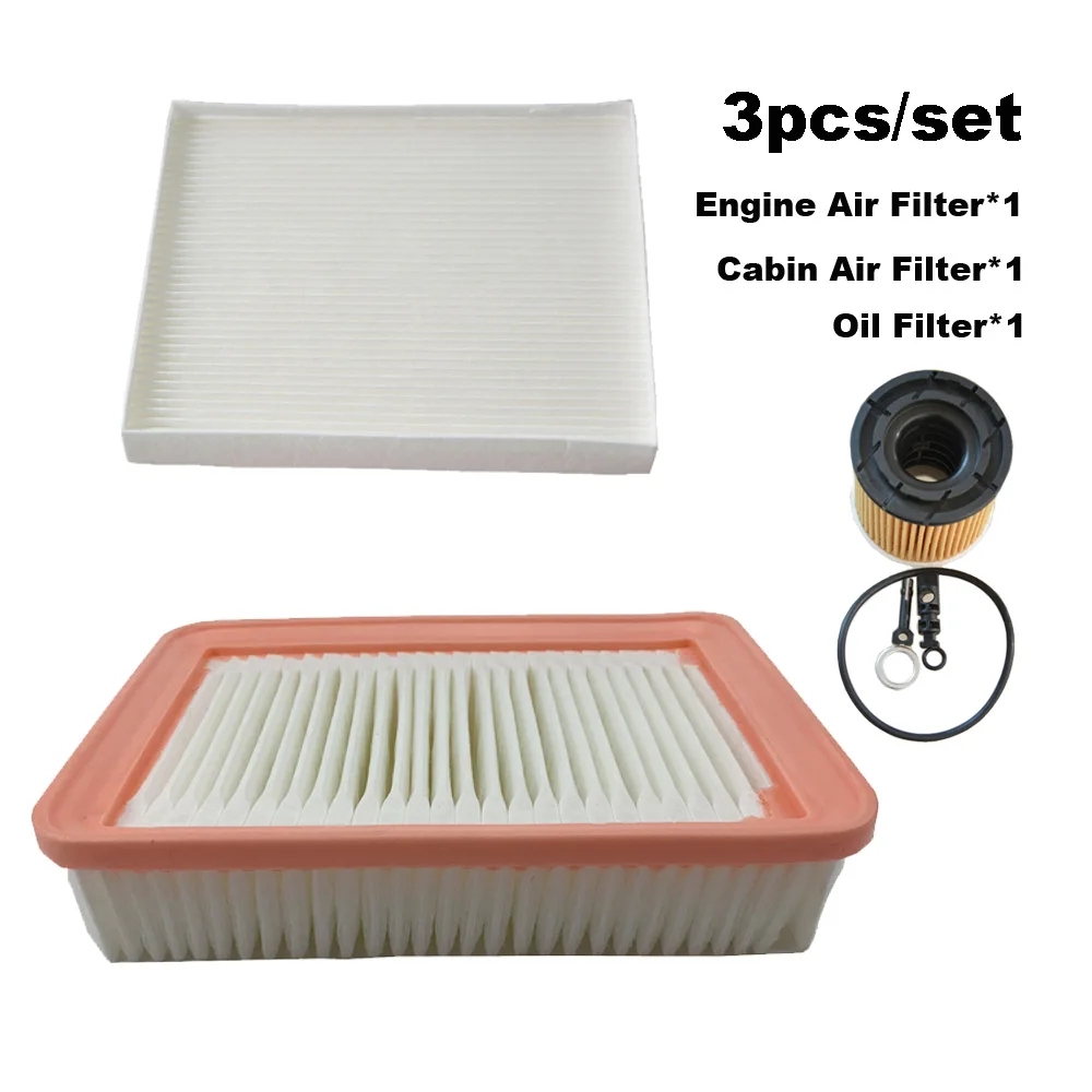 Kit de filtros Hyundai ix25 1.5 2019-2023 – aire, aceite y habitáculo