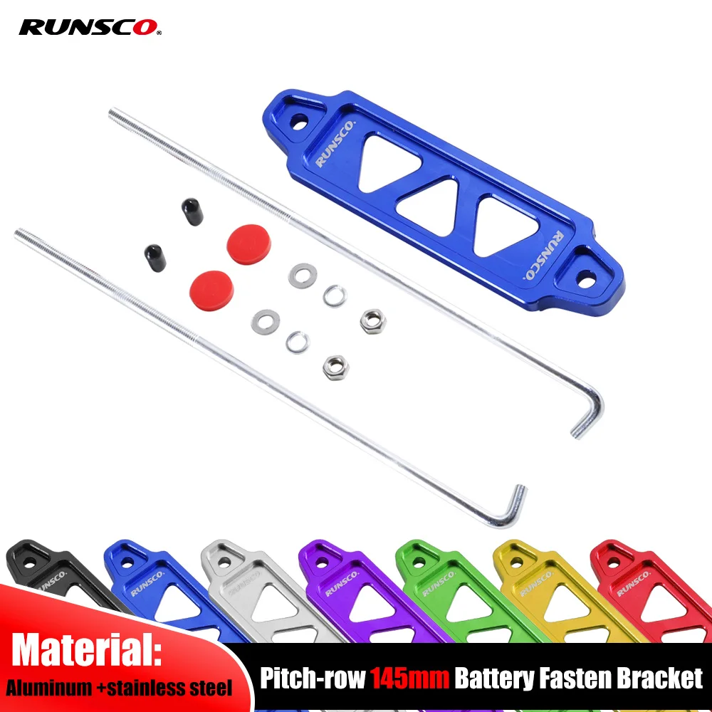 Soporte sujeción batería aluminio para Honda Civic Integra - imagen 2