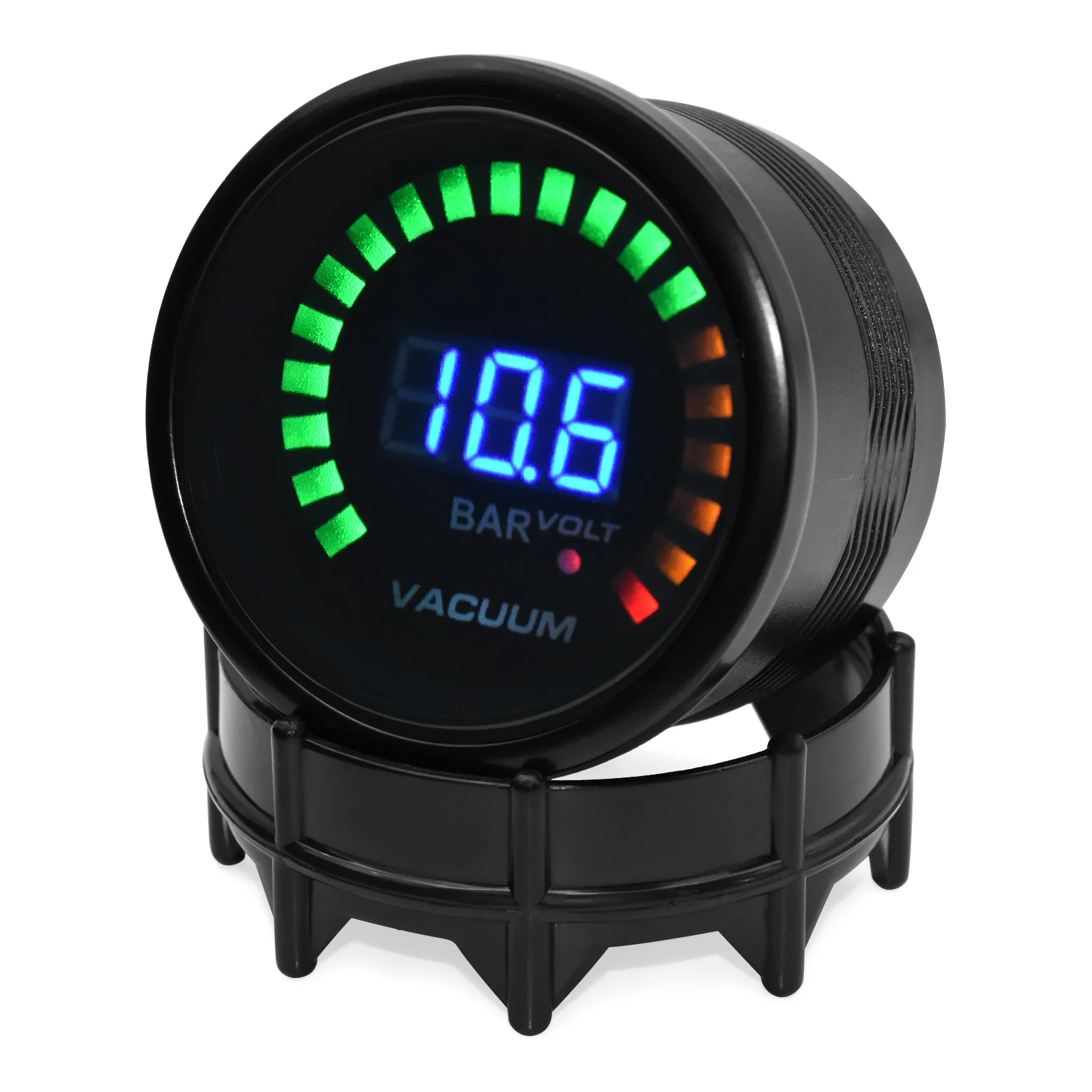 Medidor de vacío digital LED 52mm azul universal coche -1 a 0 bar - imagen 3