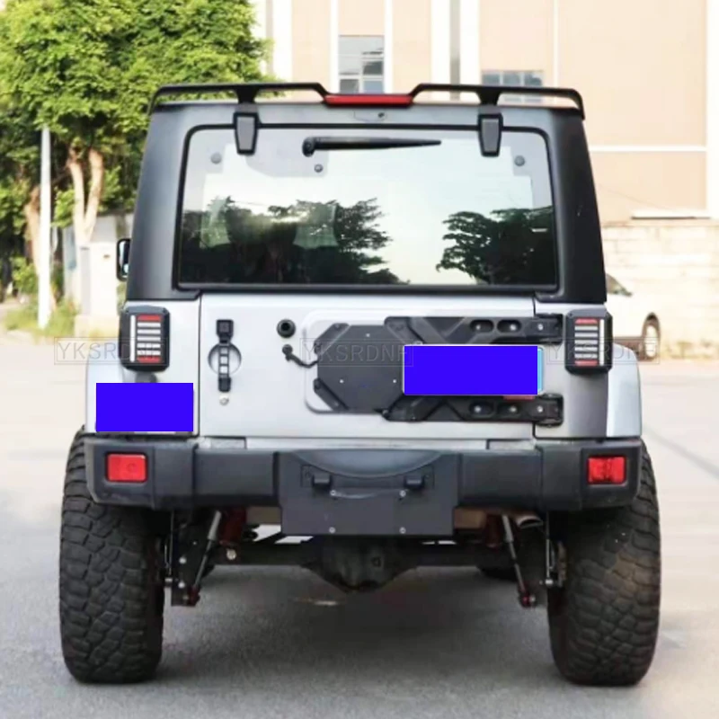 Alerón trasero techo Jeep Wrangler JK/JL 2018-2024 con luz freno - imagen 5