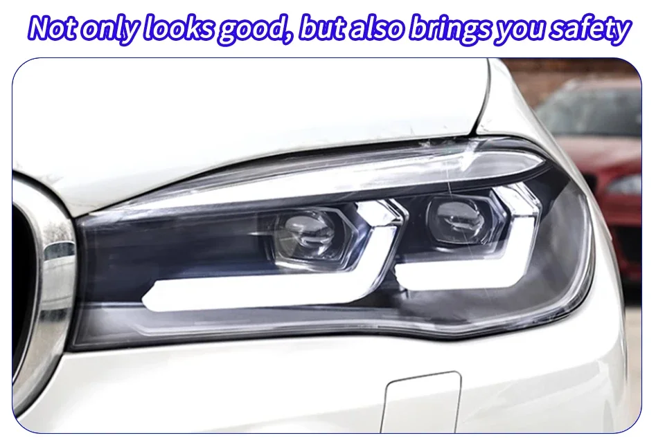 Faros LED para BMW X5 F15 DRL