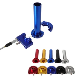 Puño de gas rápido de aluminio 22 mm para Pit Bike