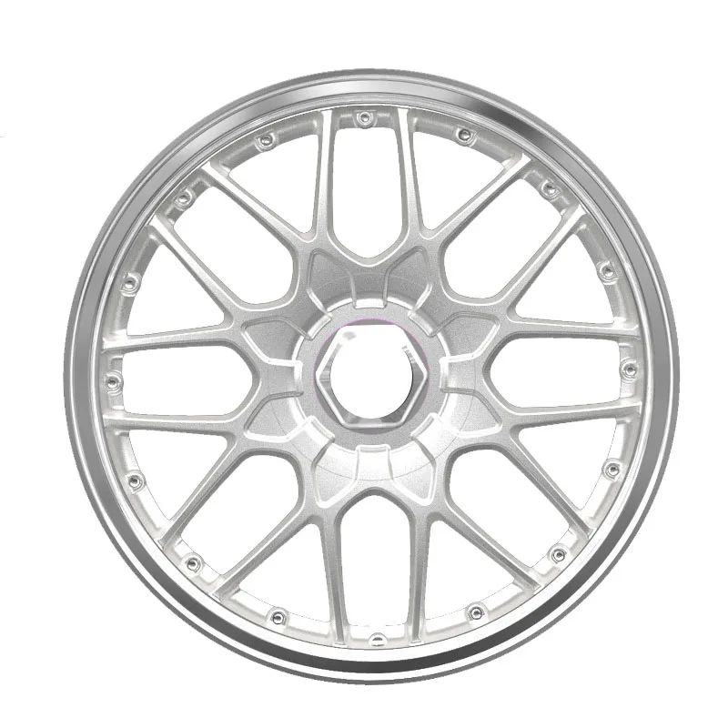 Llantas de aleación forjadas en plata para coche - imagen 2