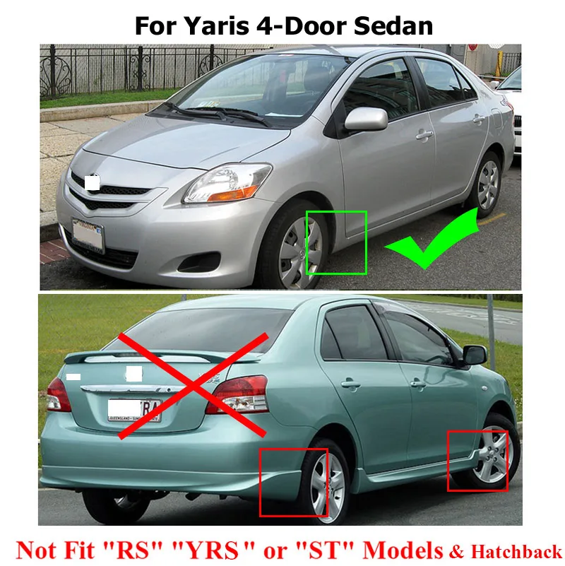Guardabarros Toyota Yaris 2007-2013 – Protección salpicaduras - imagen 4