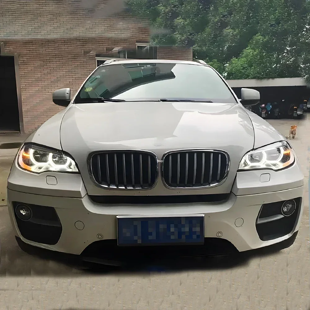 Faros LED delanteros BMW X6 E71 2008-2013 alta configuración - imagen 3