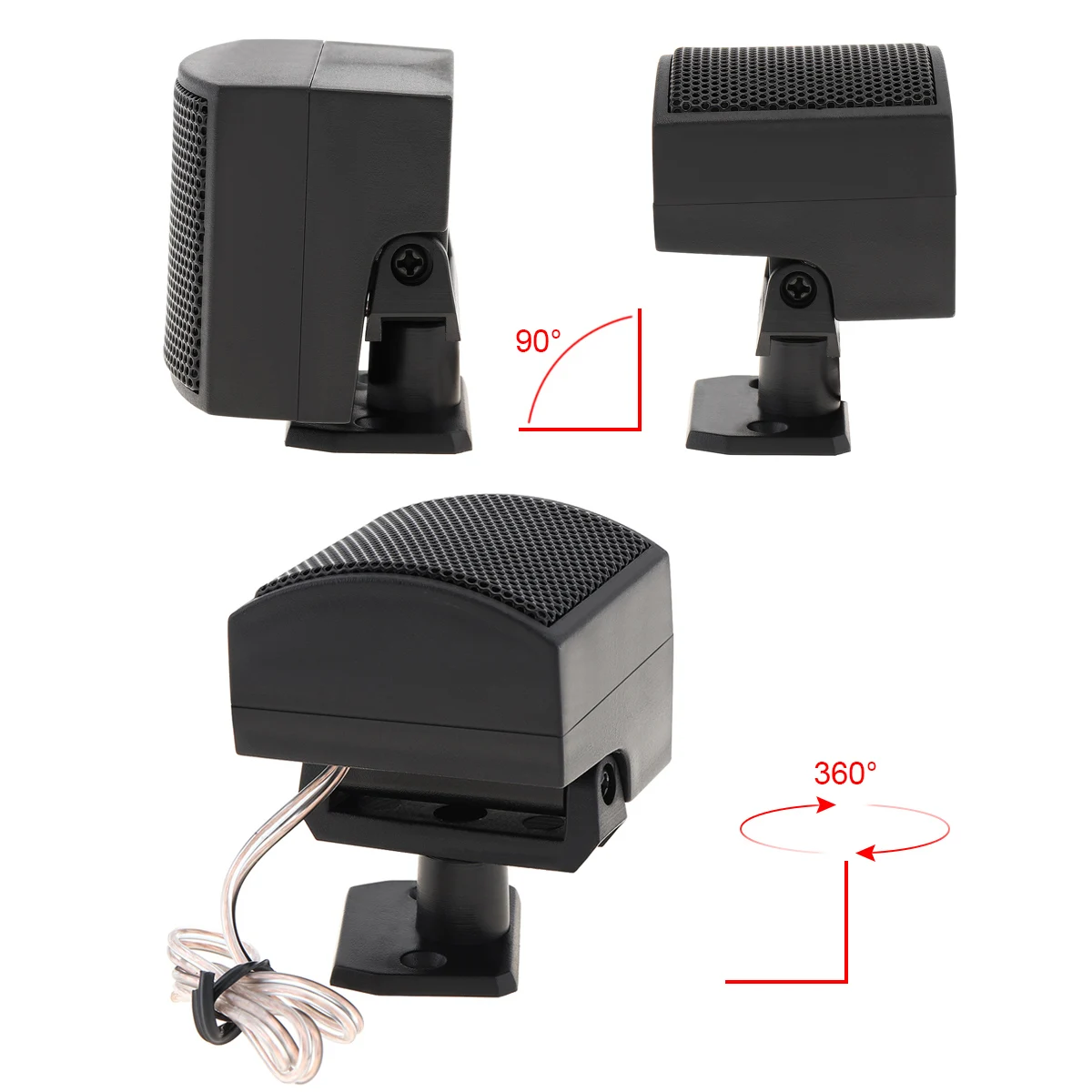 Tweeter de cúpula mini para coche de 500 W y 4 ohmios - imagen 4