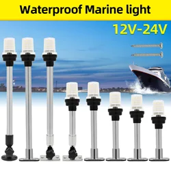 Luz navegación LED 360° plegable para barco yate 12-24V