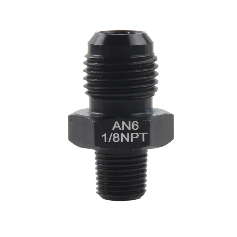 Adaptador recto AN6 macho para manguera de enfriador de aceite - imagen 5