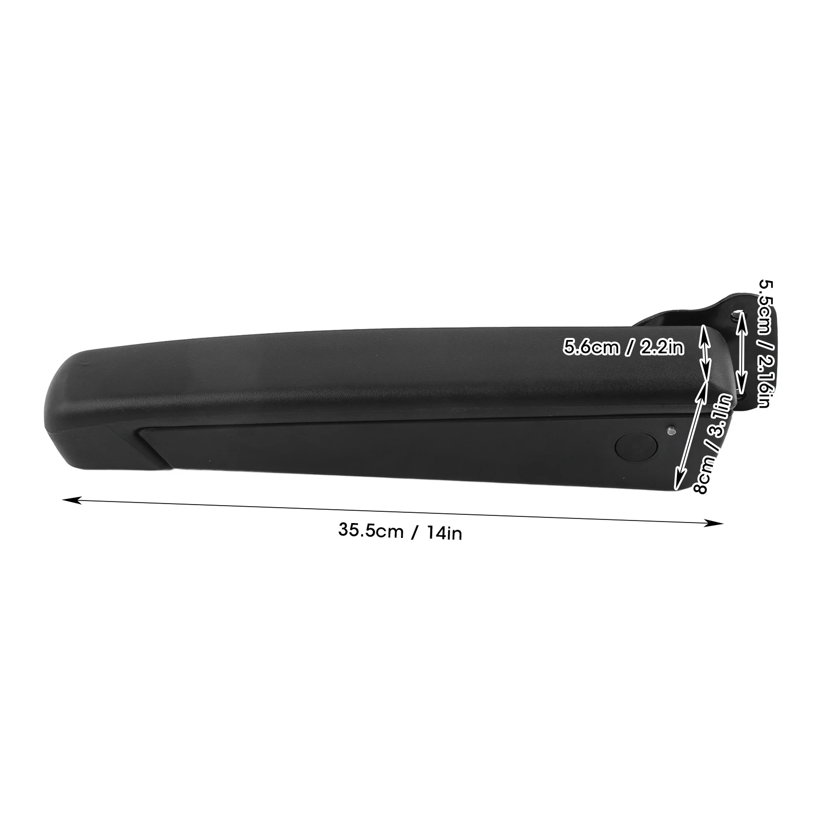 Reposabrazos ajustable acolchado PU Universal asientos coche - imagen 5