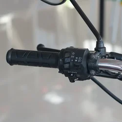 Puños calefactables universales 22 mm con termostato ajustable para moto