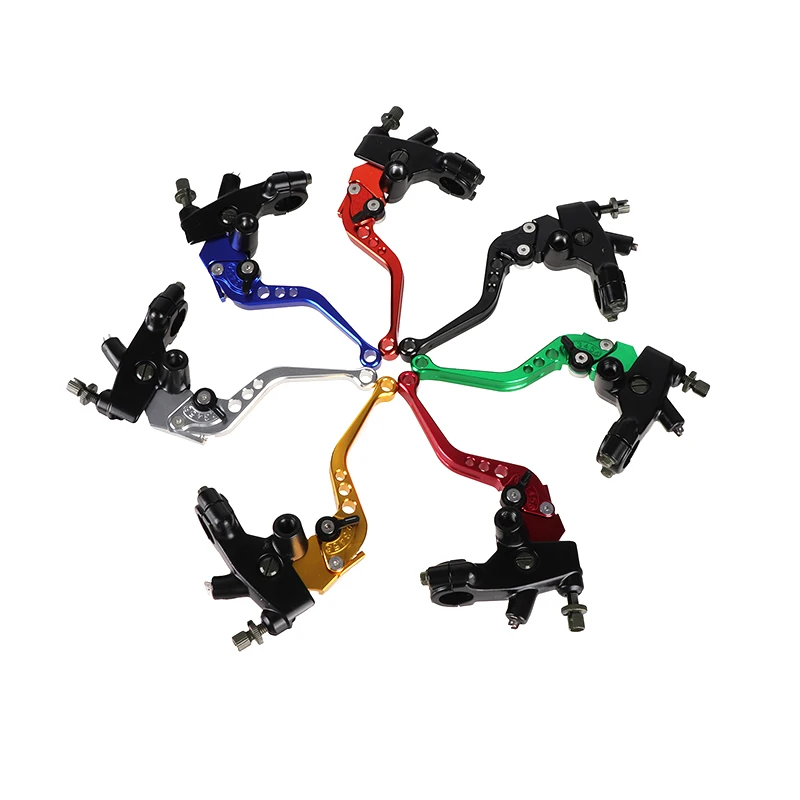 Manetas CNC ajustables de freno y embrague para moto, 22 mm - imagen 2