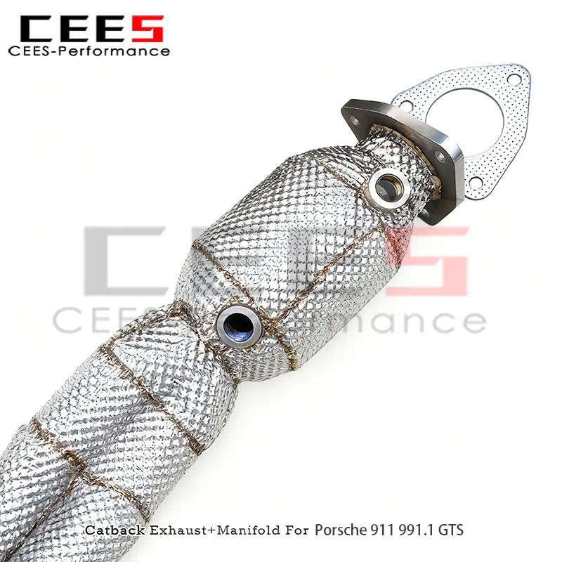 Escape valvetronic CEES para Porsche 911 (991.1) GTS 3.8 л - imagen 5