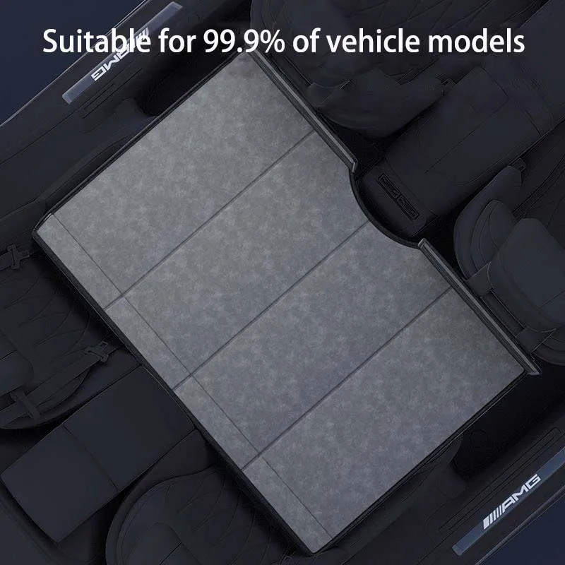 Colchón plegable para coche SUV – cama trasera de viaje con almohada - imagen 5