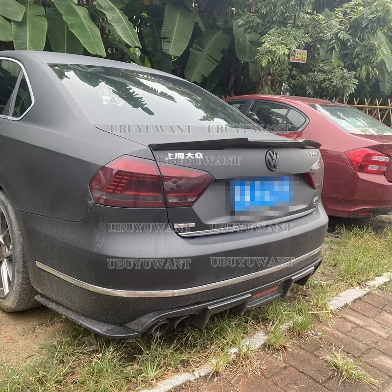 Alerón trasero tipo M4 en fibra de carbono – VW Passat B7 NMS - imagen 4