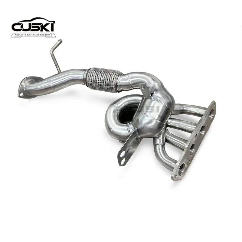 Colector de escape alto rendimiento inoxidable Mazda 3 2,5 2014-2019 - imagen 2