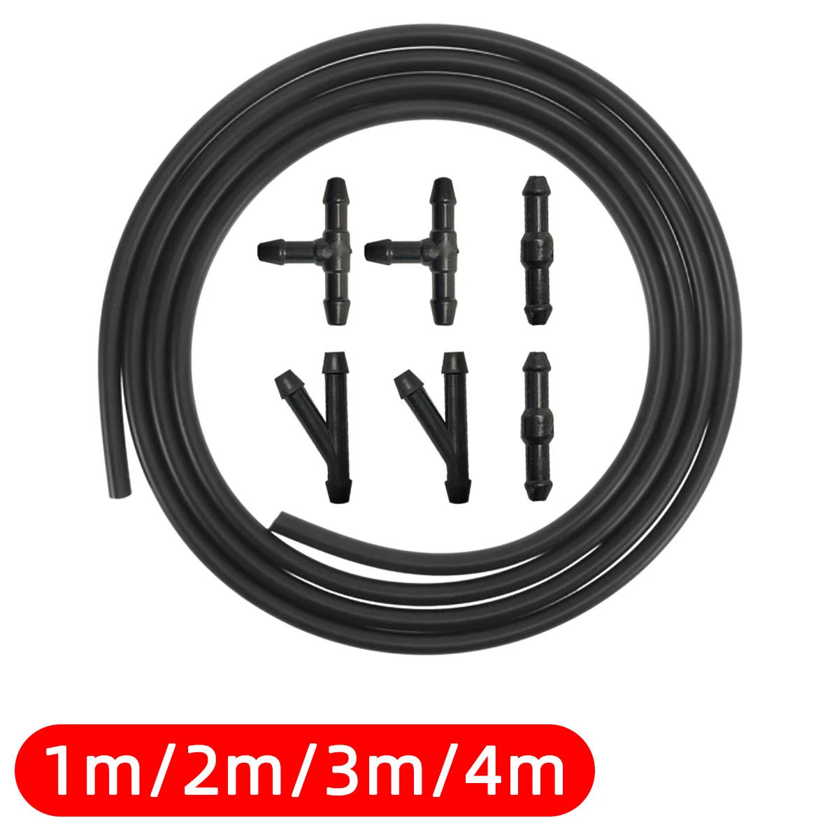Boquilla universal arandela parabrisas conector recto y T
