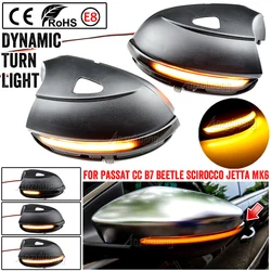Intermitente LED espejo lateral VW Passat B7 CC Scirocco Jetta EOS Beetle