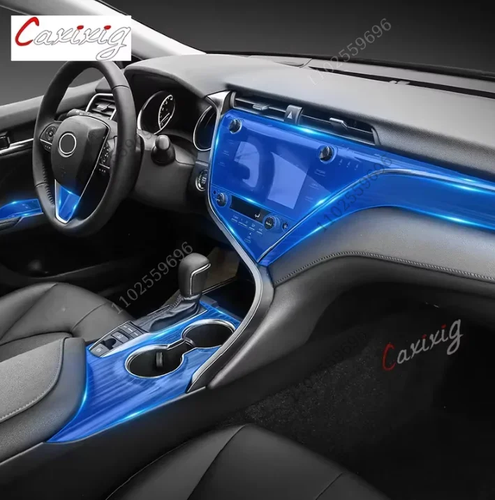 Película TPU consola central Toyota Camry 2018-2020
