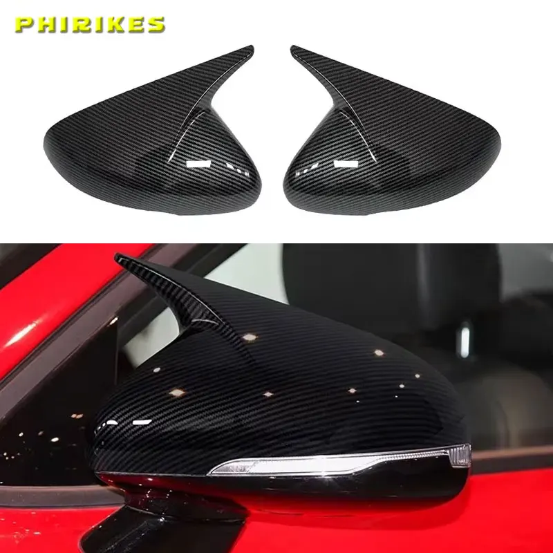 Carcasas de retrovisor efecto carbono para Kia Stinger 2018-2023