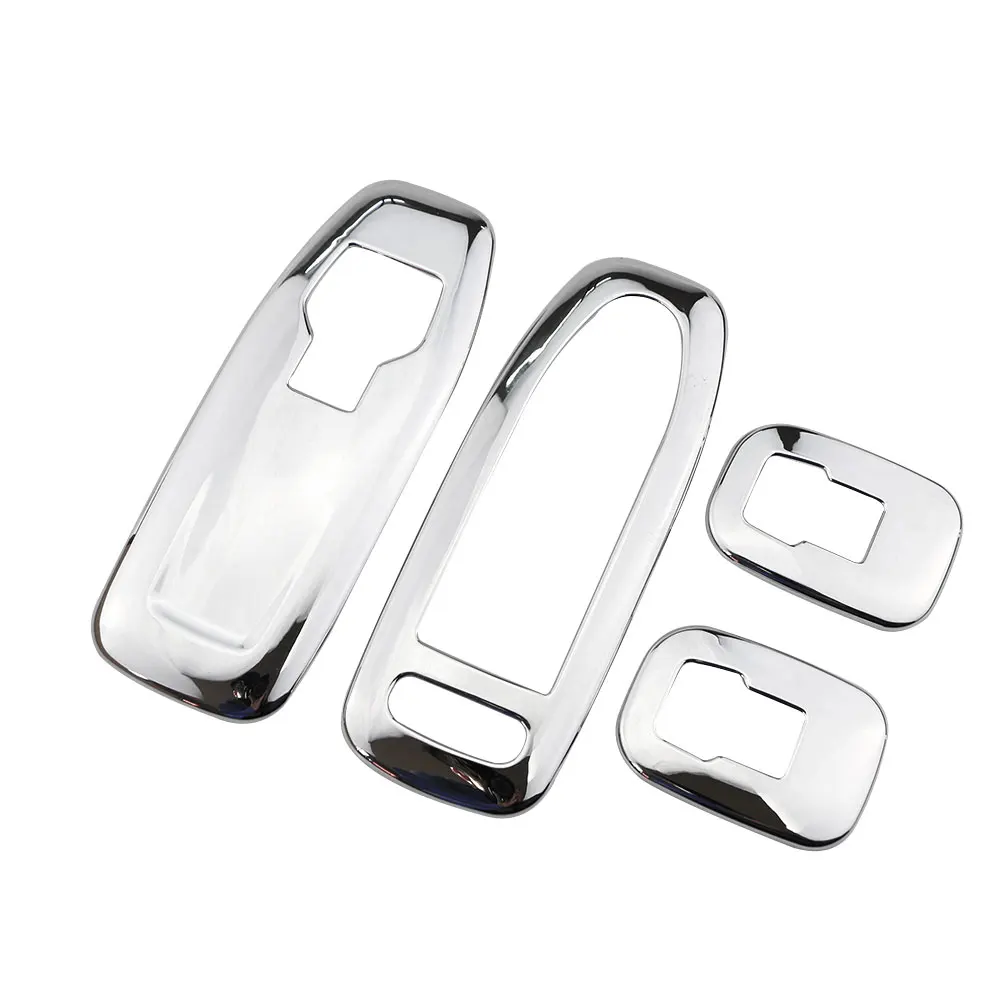 Cubre Panel Interruptores Peugeot 2008 2014-2019 ABS Cromado 4 Unidades - imagen 5