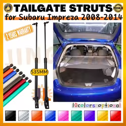 Puntales de maletero Subaru Impreza 2008-2014 535 mm