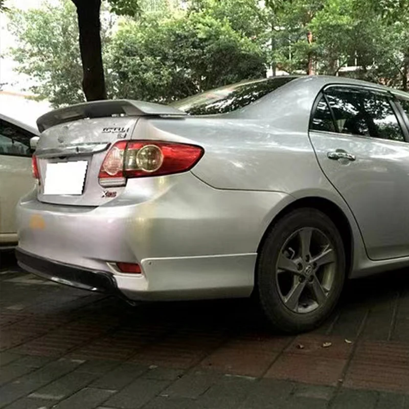 Alerón trasero Toyota Corolla 2006-2013 ABS carbono negro - imagen 5