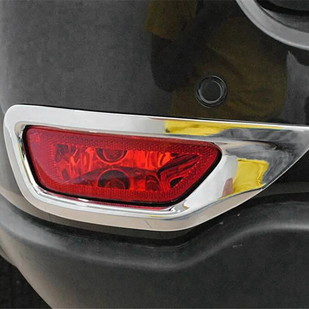Reflector trasero cromado ABS para Jeep Grand Cherokee 2011-2019 - imagen 5