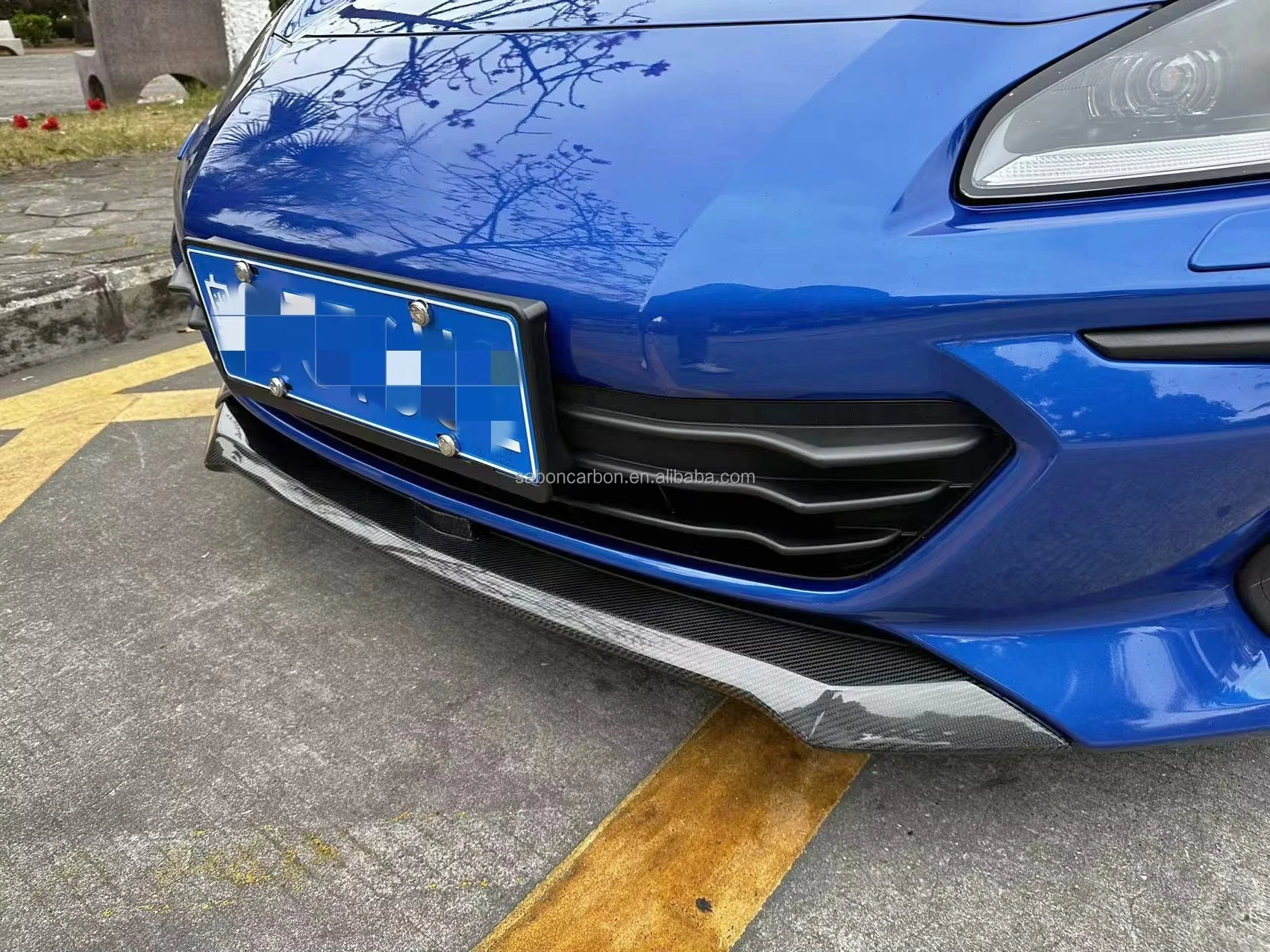 Splitter fibra de carbono delantero OE – Subaru BRZ 2022 - imagen 3