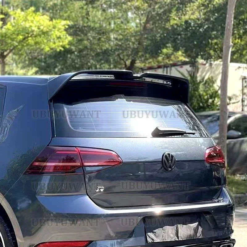 Para VW Golf 7 MK 7 GTI R Oettinger estilo coche cola superior alerones de viento alas coches maletero trasero techo alerón deportivo ala estilo - imagen 2