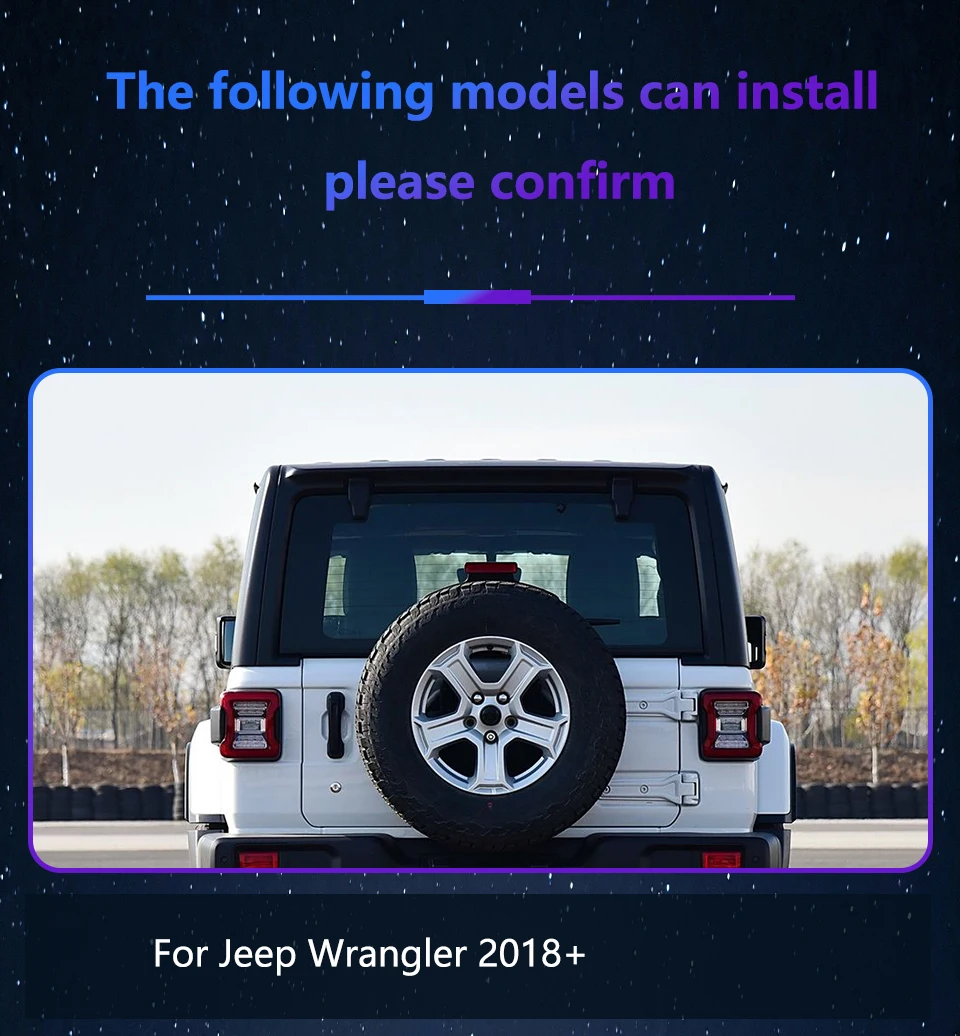 Conjunto de luces traseras para Jeep Wrangler