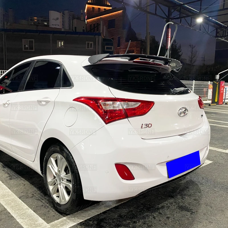 Alerón trasero estilo fibra de carbono para Hyundai I30