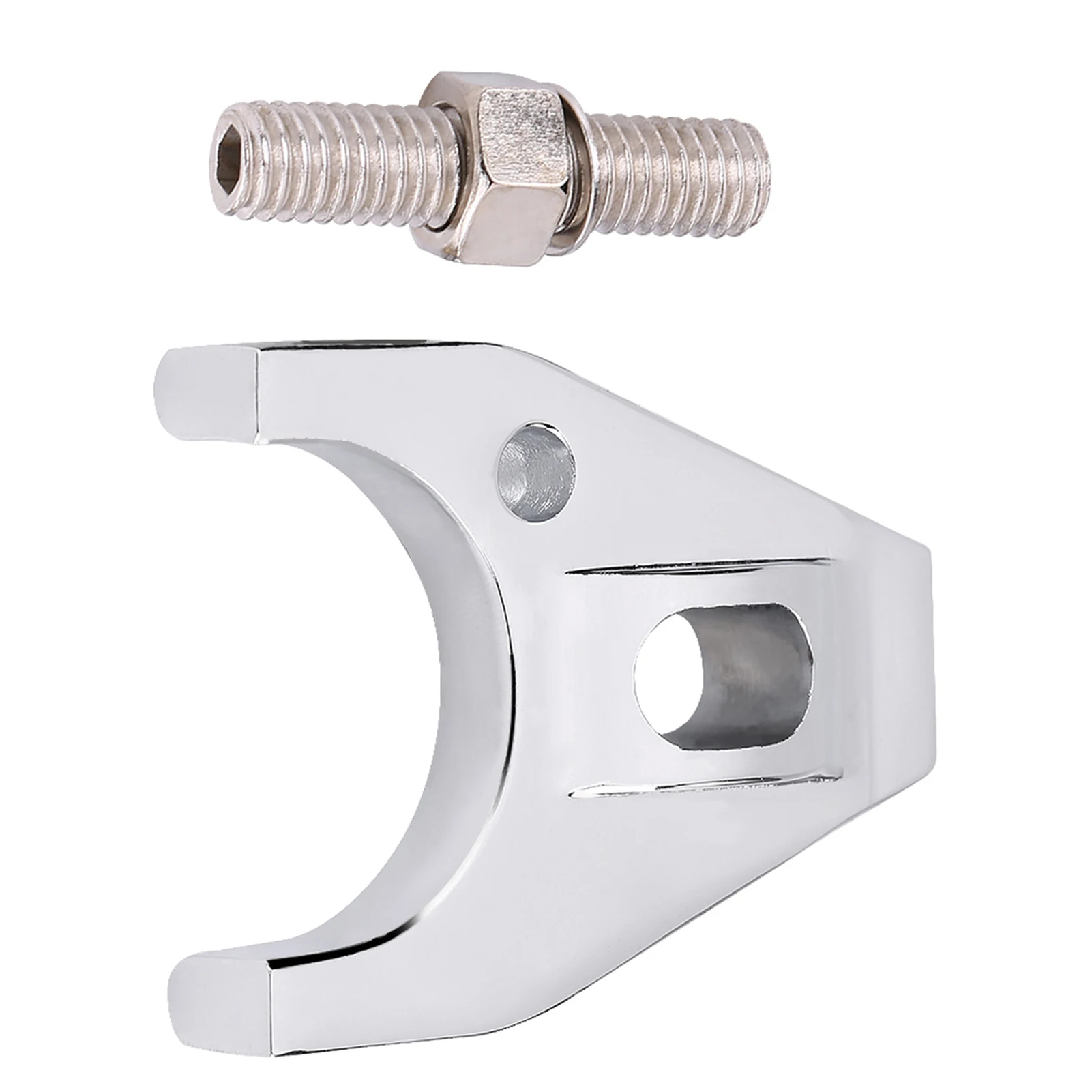 Abrazadera de distribuidor HEI de aluminio cromado para Chevy SBC/BBC - imagen 3