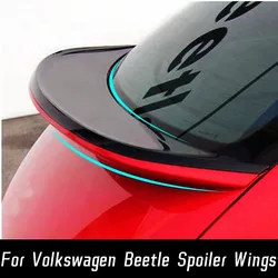 Alerón trasero ABS efecto carbono para Volkswagen Beetle 2013-2016