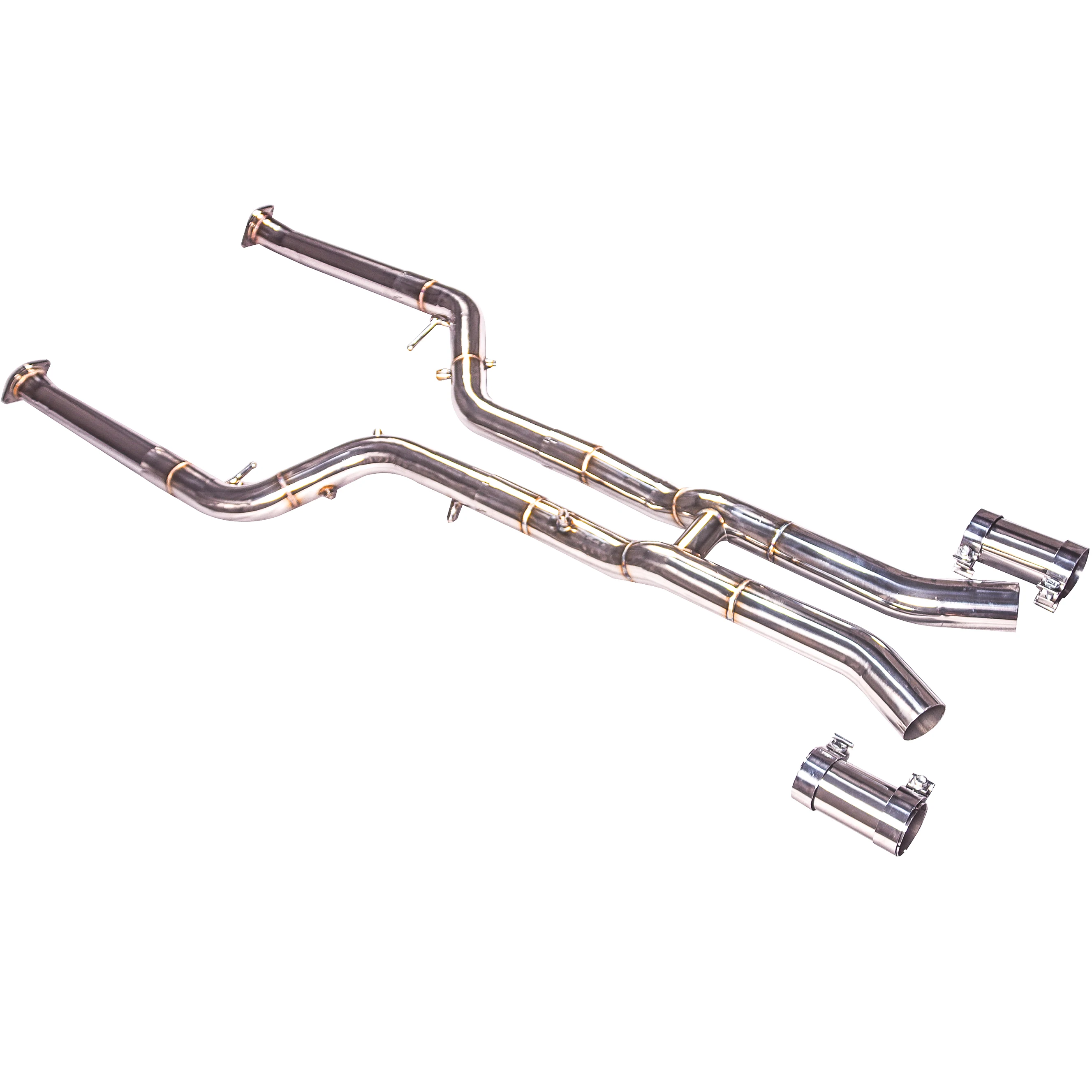 Tubo frontal en H GFC de acero inoxidable – BMW X3M/X4M F97/F98 - imagen 5
