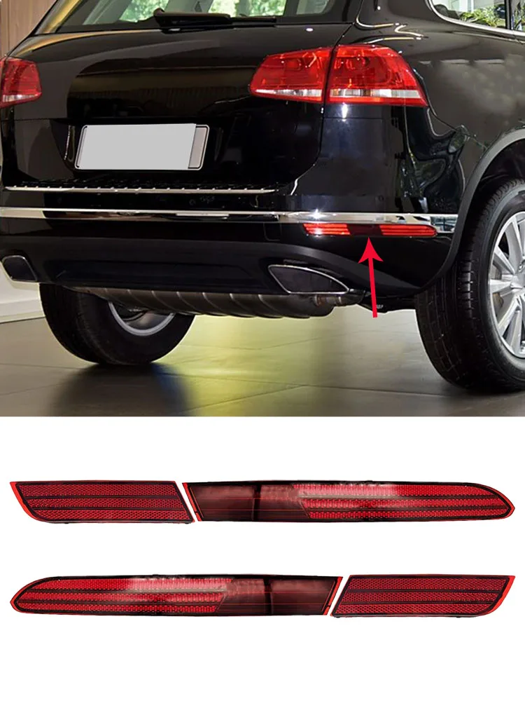 Reflector luz freno parachoques trasero VW Touareg 2016-2018