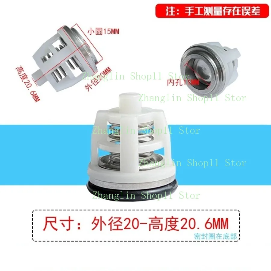 Kit de reparación de válvula de retención AR, cabezal de bomba de lavadora de coche de alta presión, piezas de válvula de entrada y salida unidireccional, 3 uds. - imagen 5