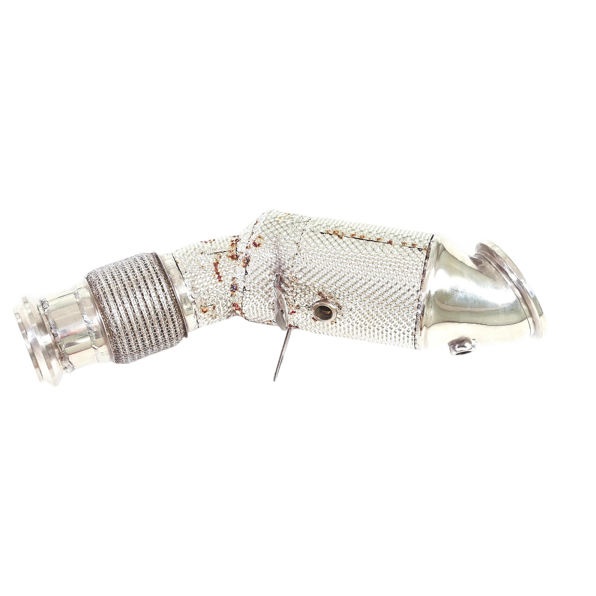 Downpipe sin catalizador acero inoxidable BMW 320i G20 2.0T - imagen 3