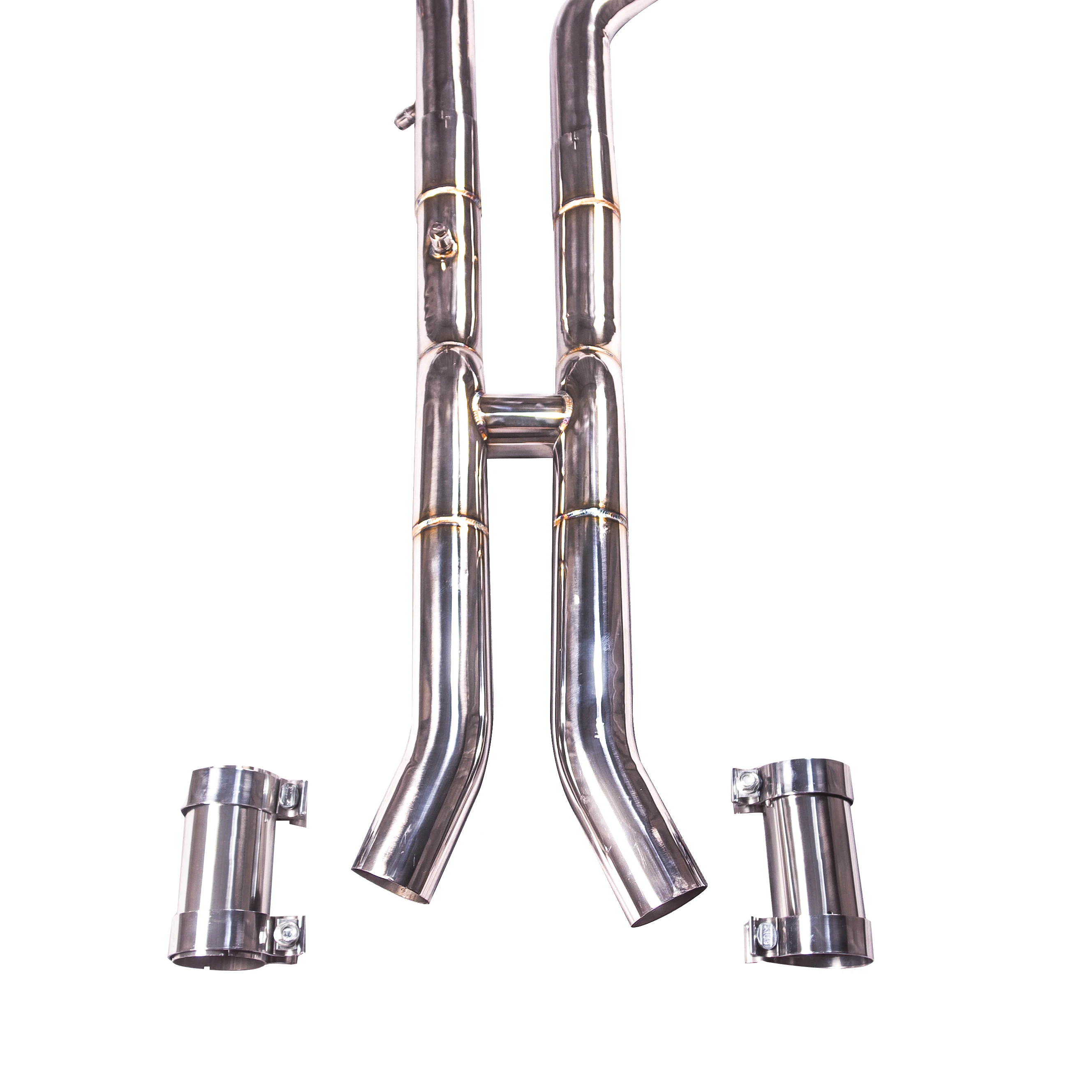 Tubo frontal en H GFC de acero inoxidable – BMW X3M/X4M F97/F98 - imagen 4