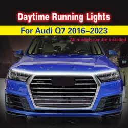 Tira LED de luz diurna para capó Audi Q7 (2016-2023)