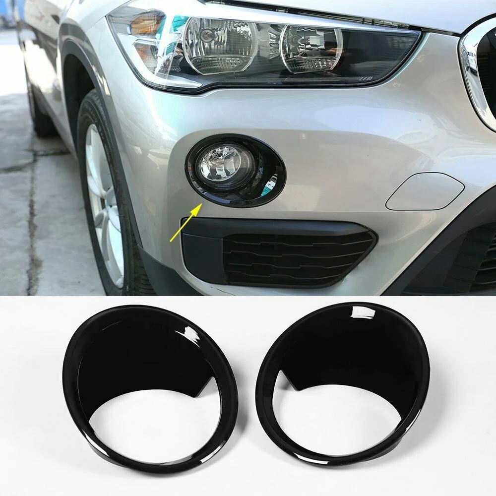 Embellecedor luz antiniebla delantera negro BMW X1 F48 2016-2019 - imagen 2