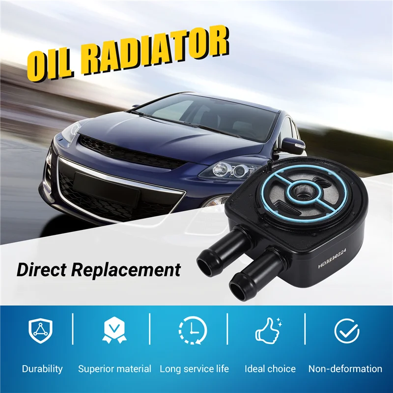 1S7G-6A642-AD Enfriador de aceite para Mazda 6 y CX-7 - imagen 2