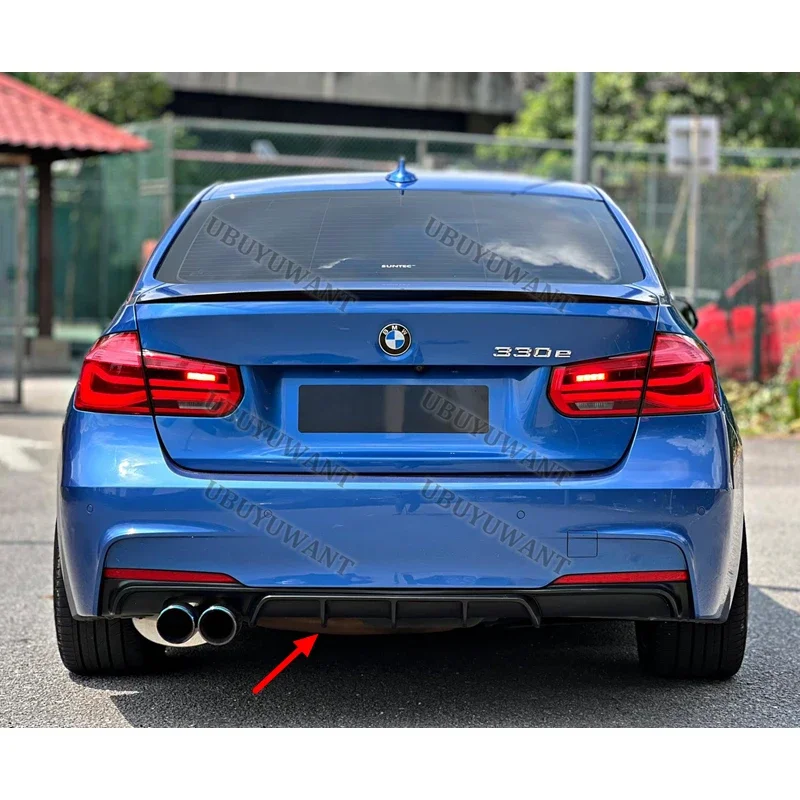 Difusor trasero BMW Serie 3 F30 F31 carbono – Kit alerón M Sport - imagen 5